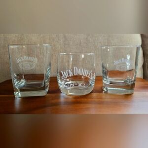 NWOT | Jack Daniel's Old No. 7 | Vintage Rocks Glasses | Set Of 3 | Old Fashion